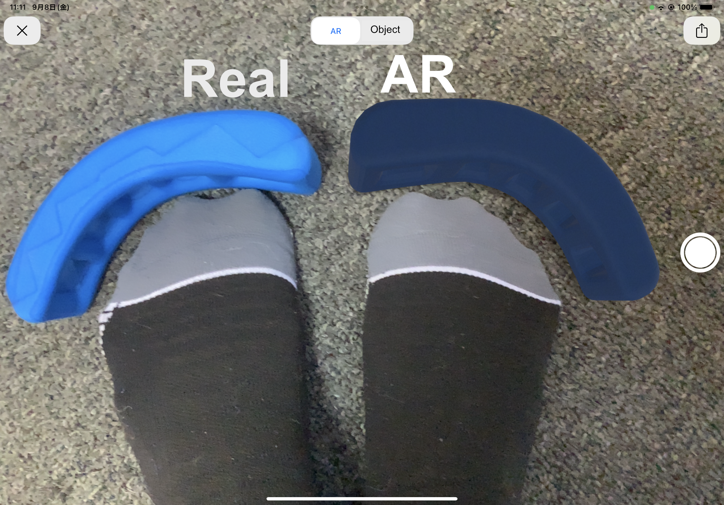 Toe-Rx AR View